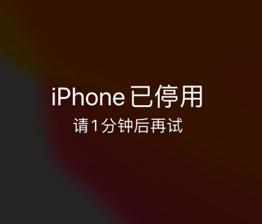 米东苹果手机维修分享:iPhone 显示“不可用”或“已停用”怎么办？还能保留数据吗？ 