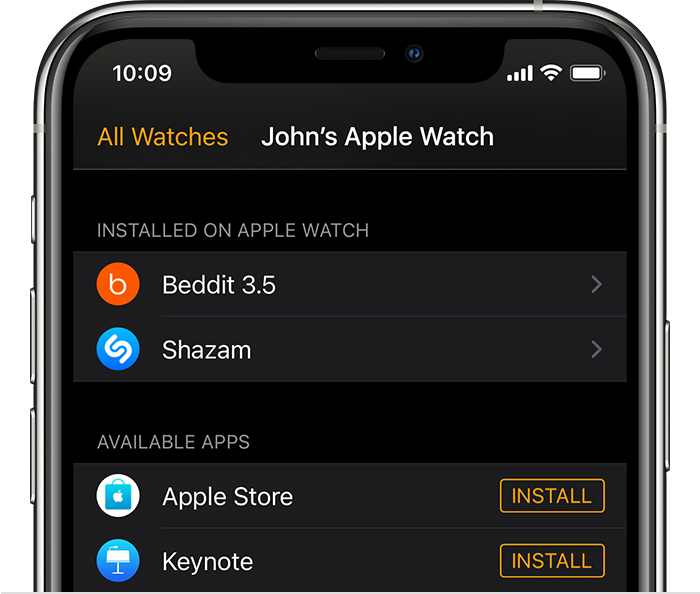 米东苹果手机维修分享如何在 Apple Watch 上下载应用 