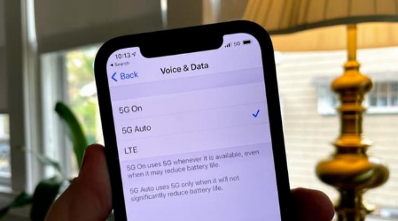 米东苹果手机维修分享iPhone 12如何打开或关闭5G网络 